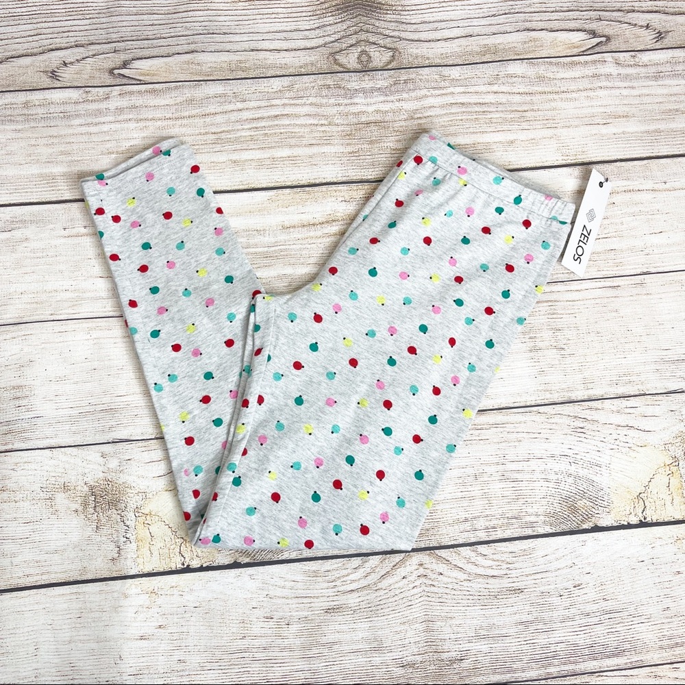 Zelos Girls Leggings with Ornaments Size XL